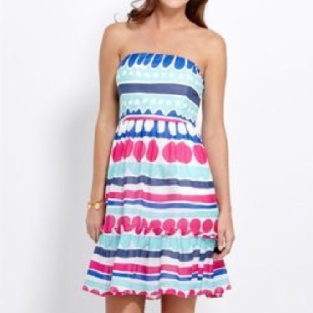 Vineyard Vines Strapless Dress Size 2 Sundress